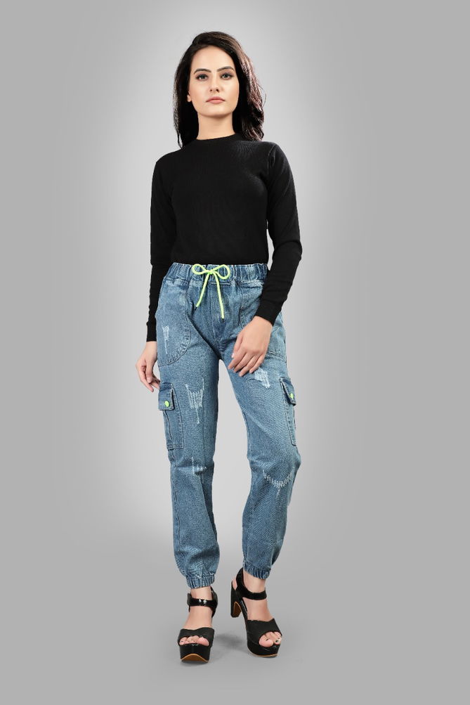 Swara Denim Funky Pocket Western Wear Pant Collection